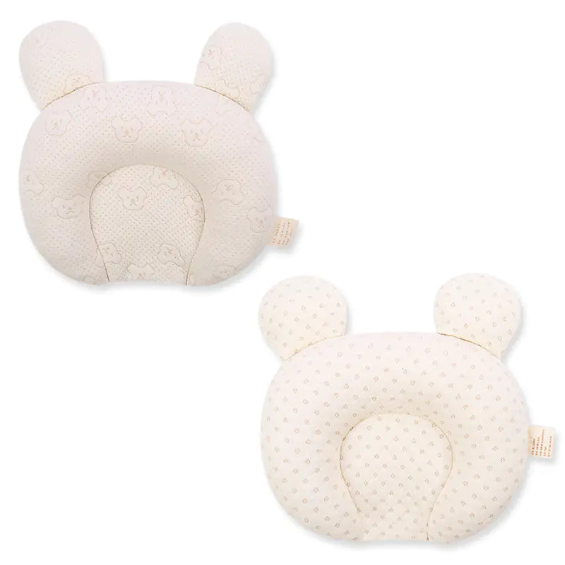 Breathable Baby Pillow with Removable Cover and Latex Fill