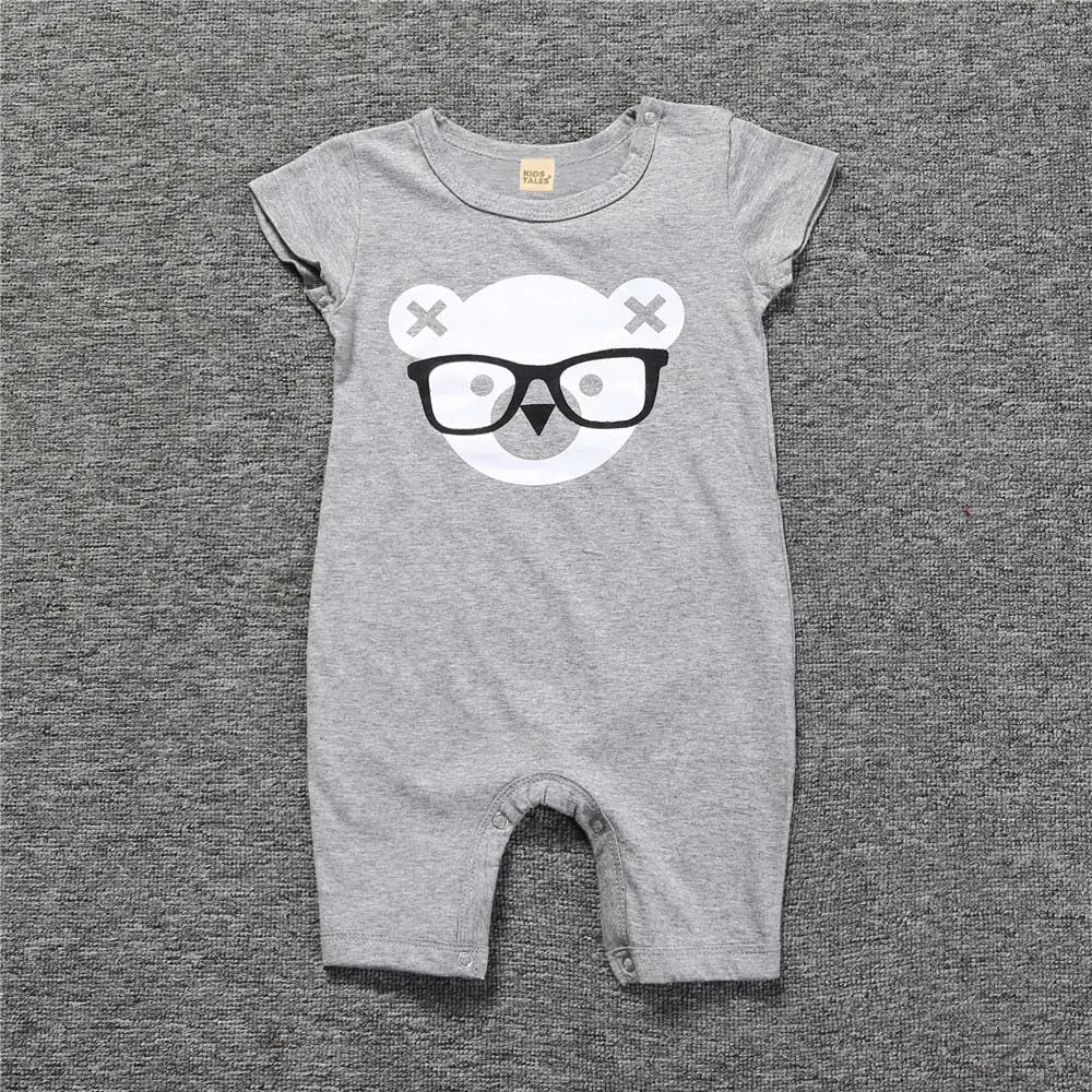Cotton Short Sleeve Baby Romper for Kids