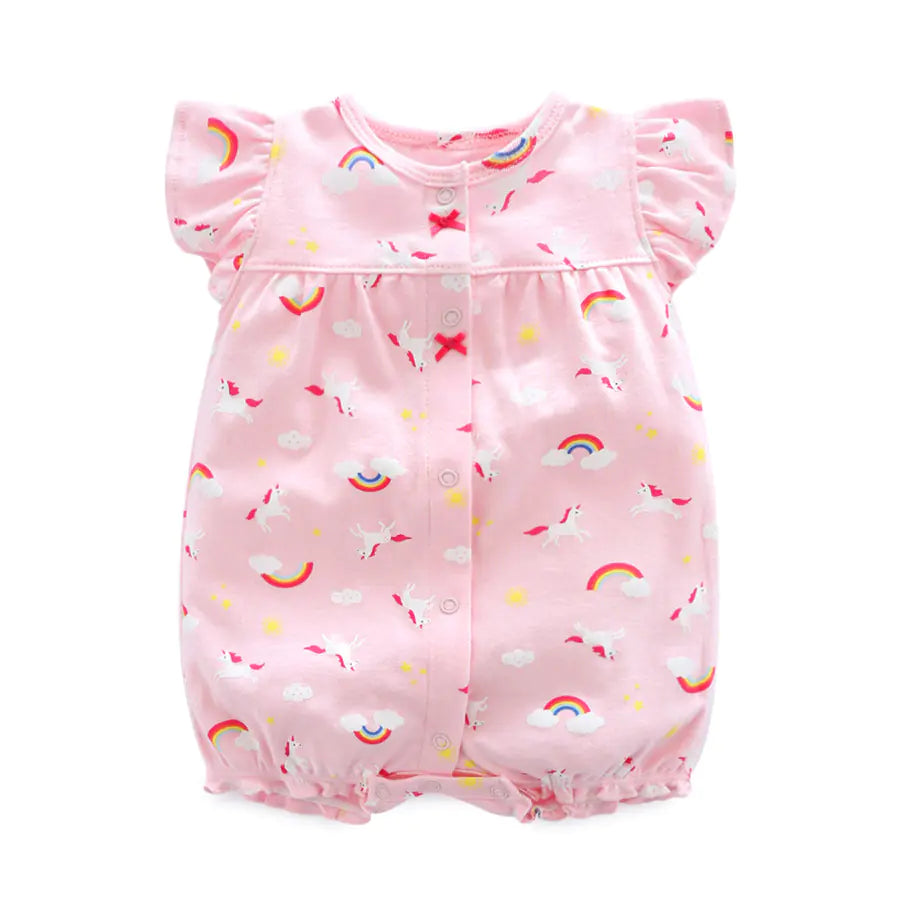 Summer Sleeveless Baby Romper for Girls (Cotton)