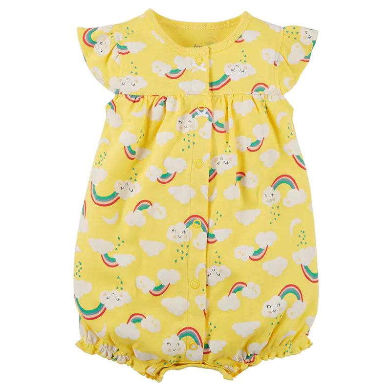 Summer Sleeveless Baby Romper for Girls (Cotton)