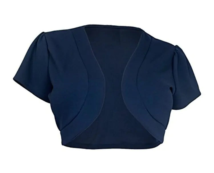Women's Short Sleeve Bolero Cardigan Vest