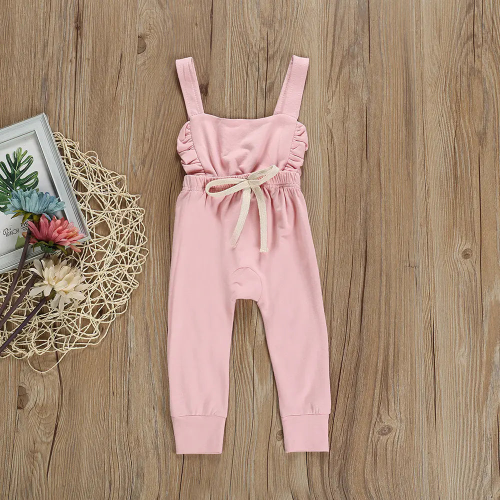 2019 Summer Striped Cotton Baby Girls' Romper