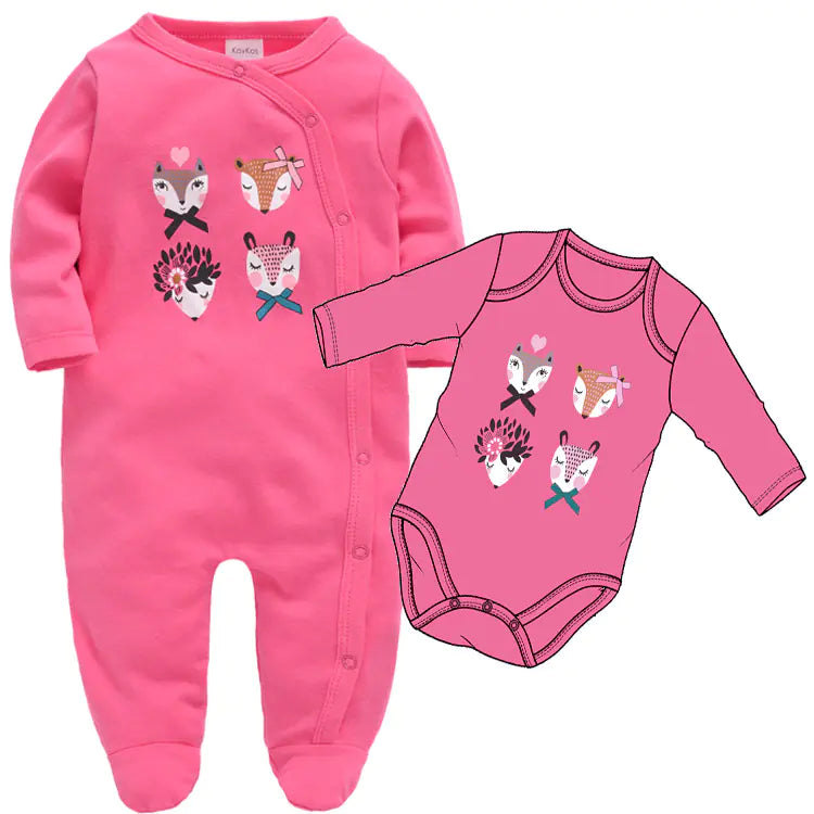 Korean Style Baby Romper for Infants and Toddlers