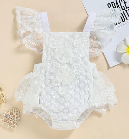 Little Angel Summer Lace Baby Romper Jumpsuit