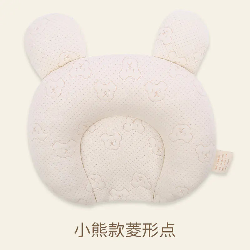 Breathable Baby Pillow with Removable Cover and Latex Fill