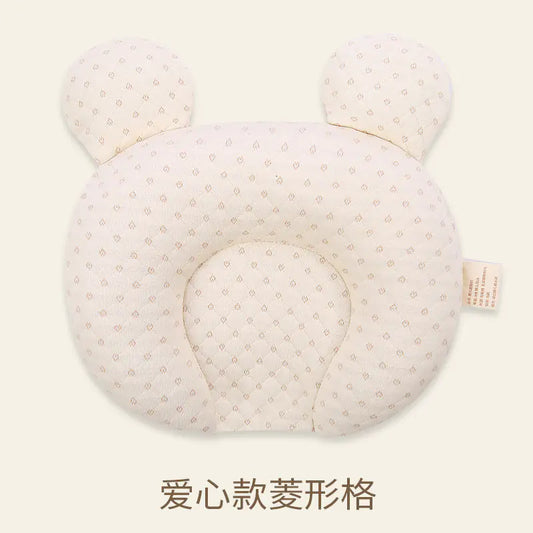Breathable Baby Pillow with Removable Cover and Latex Fill