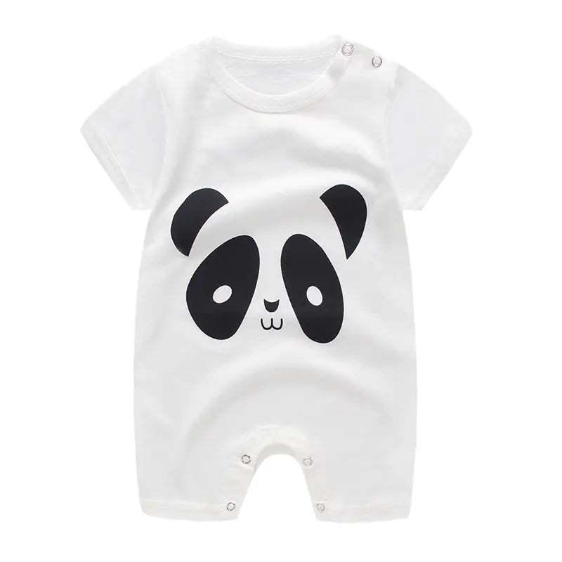 Baby Romper, Summer Short Sleeve Bodysuit