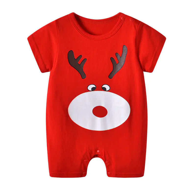 Baby Romper, Summer Short Sleeve Bodysuit