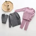 Knitted Sweater and Pants Set for Infants and Toddlers