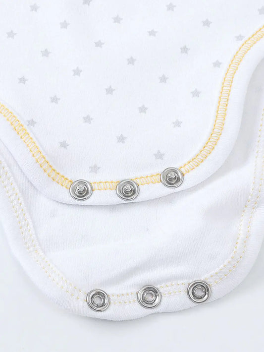 Baby Summer Short Sleeve Romper & Long Sleeve Bodysuit