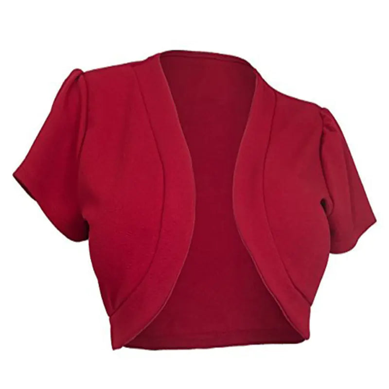 Women's Short Sleeve Bolero Cardigan Vest