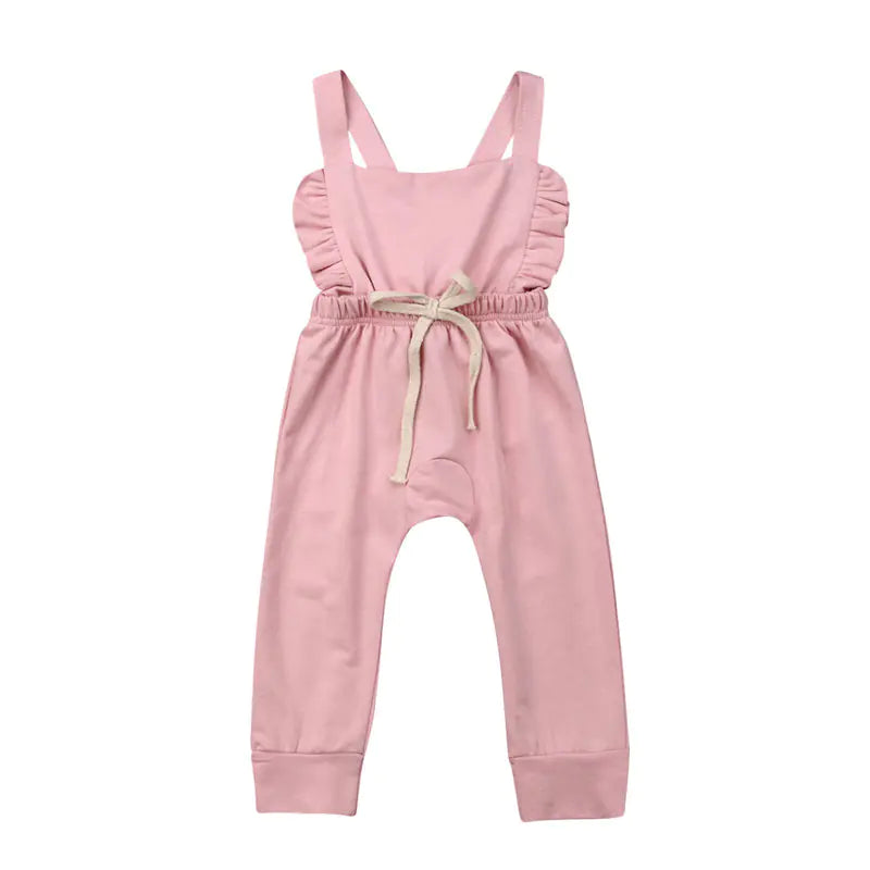 2019 Summer Striped Cotton Baby Girls' Romper