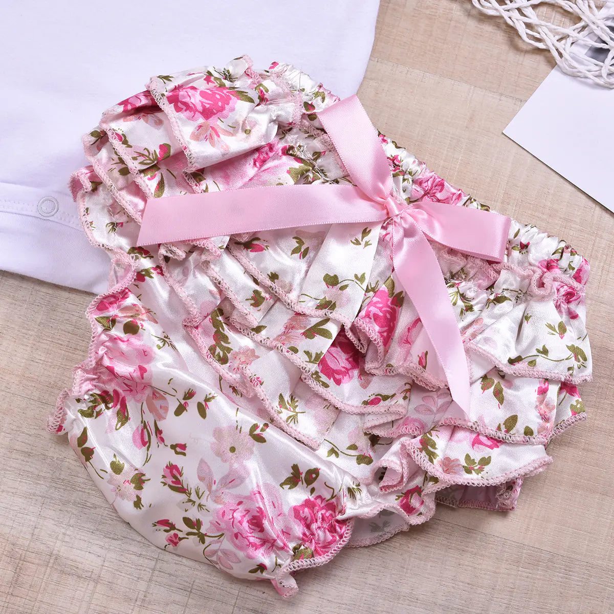2019 Summer Baby Girl Short Sleeve Romper Set
