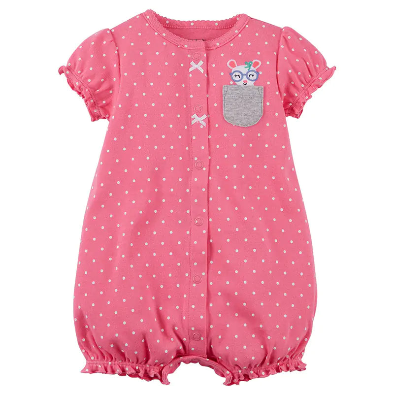 Summer Sleeveless Baby Romper for Girls (Cotton)
