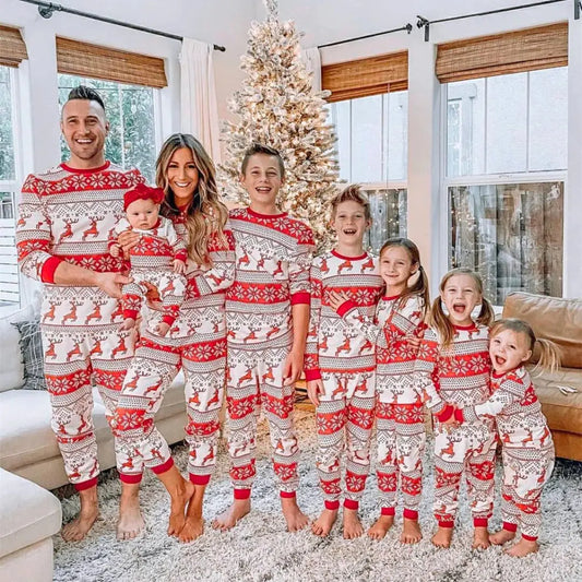 Family Matching Christmas Pajamas Set